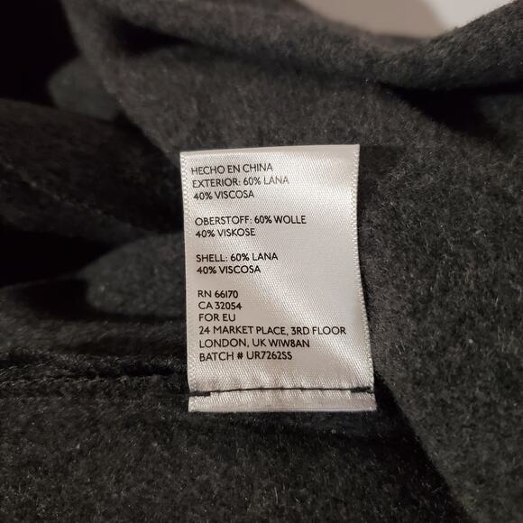 Staring at Stars UO Vintage Open Wool Cardigan Jacket Womens Size S Gray Pockets - Picture 8 of 9